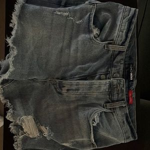 Fashion nova rebel blue Jean shorts-size 7/28